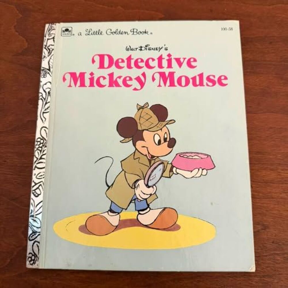 Walt Disney's Detective Mickey Mouse Little Golden Book